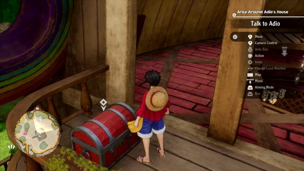 One Piece Odyssey - Chapter 1: Island of Storms Treasure Chest 2 Location