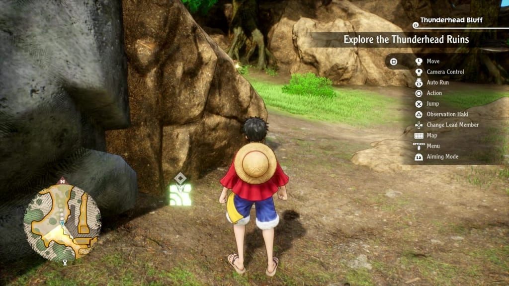 One Piece Odyssey - Chapter 1: Island of Storms Luffy Cube Fragment 4 Location
