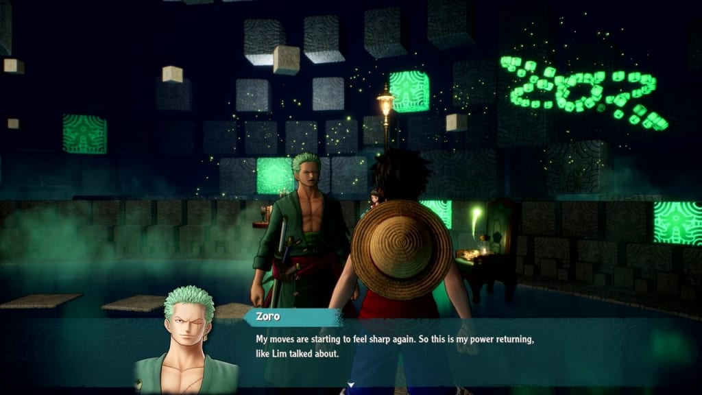 One Piece Odyssey - Roronoa Zoro Cube Fragment List and Locations