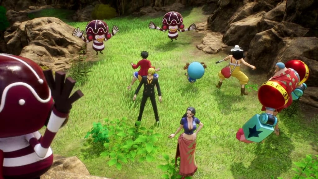 One Piece Odyssey - Mysterious Island Exploration Save Nami from the Beast Battle System