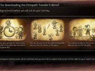 Octopath Traveler II - Notice for Demo Version