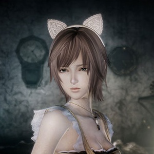 Fatal Frame: Mask of the Lunar Eclipse - Ruka Cat Ears (White) Accessory