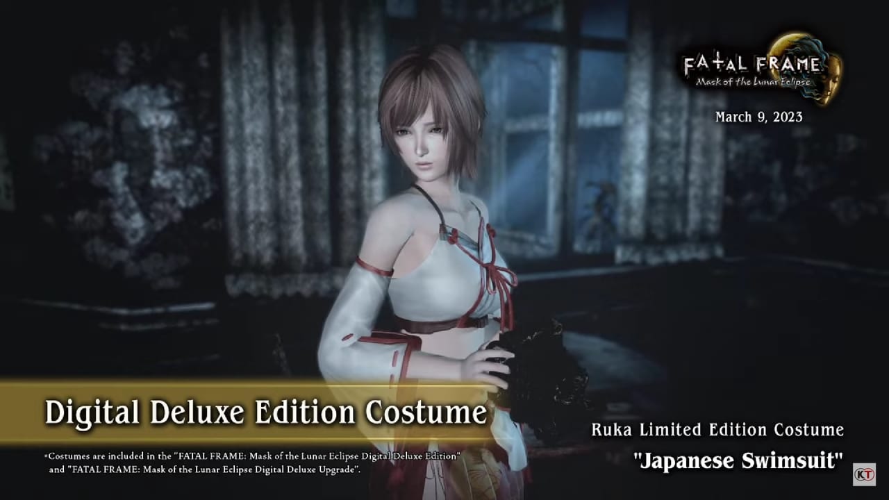 Fatal Frame / Zero: Mask of the Lunar Eclipse Remaster (Project Zero 4: Mask of the Lunar Eclipse Remake) - Ruka Japanese Swimsuit Outfit