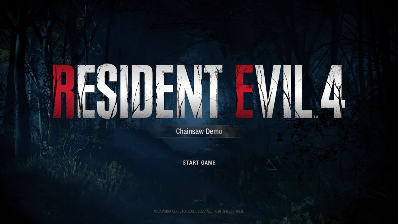 Resident Evil 4 Remake (Biohazard RE:4) - Chainsaw Demo