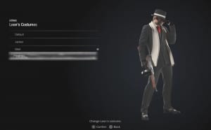 resident evil 4 remake leon mafia outfit