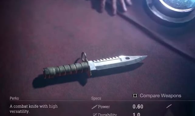 Resident Evil 4 Remake - Combat Knife