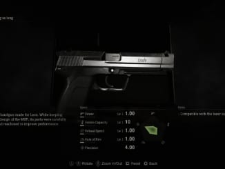 Resident Evil 4 Remake - SG-09 R Handgun Weapon Guide