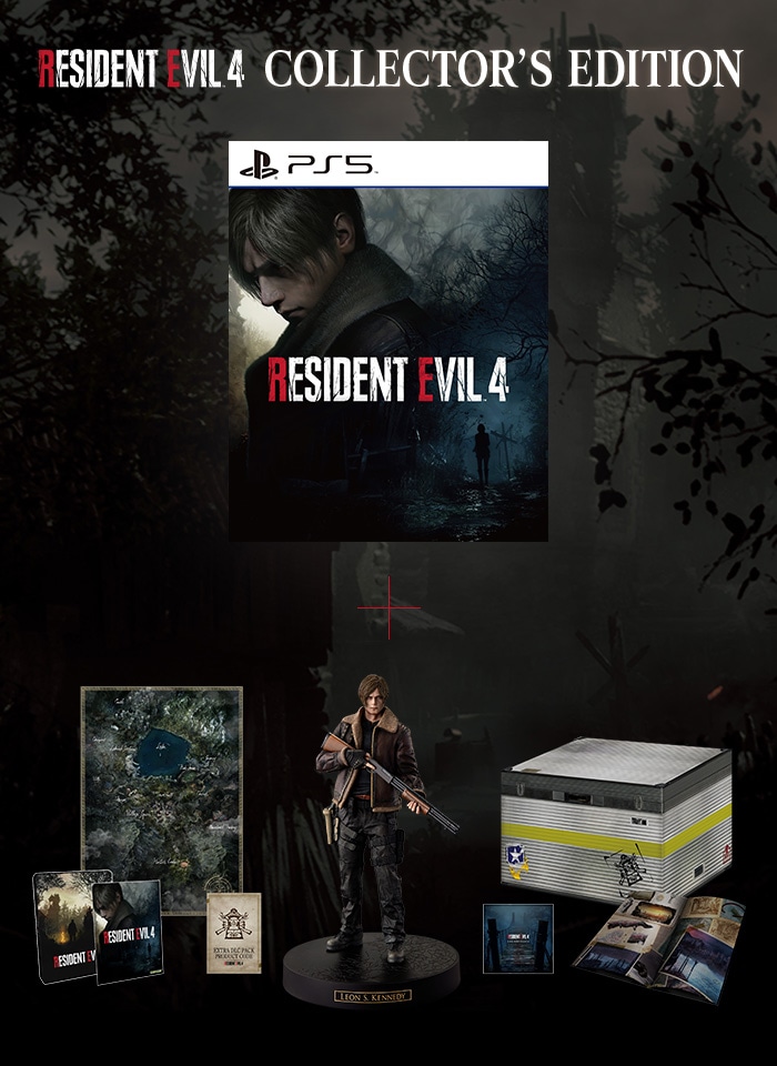 NEW PS5 BIOHAZARD RE:4 COLLECTOR'S EDITION CAPCOM Extra DLC Pack