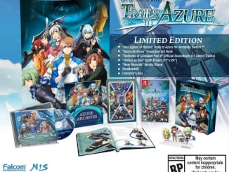 The Legend of Heroes: Trails to Azure - Game Editions Nintendo Switch Limited Edition Physical Retail