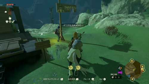 The Legend of Zelda Tears of the Kingdom - Addison Signboard Location 1 In Game