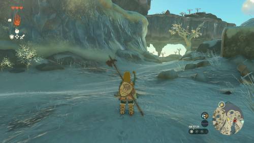 The Legend of Zelda: Tears of the Kingdom - How to Climb Snowy Mountain 3