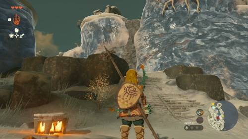 The Legend of Zelda: Tears of the Kingdom - How to Climb Snowy Mountain 6
