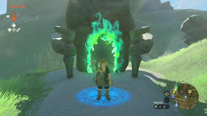 The Legend of Zelda: Tears of the Kingdom - Makasura Shrine Location (Entrance)
