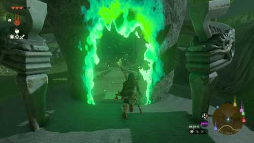 The Legend of Zelda: Tears of the Kingdom - Mayachin Shrine Location (Entrance)