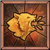 Diablo IV 4 - Druid Skill Debilitating Roar Icon