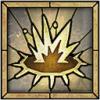 Diablo IV 4 - Rogue Skill Death Trap Icon