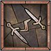 Diablo IV 4 - Rogue Skill Twisting Blade Icon