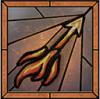 Diablo IV 4 - Sorcerer Skill Fire Bolt Icon
