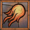 Diablo IV 4 - Sorcerer Skill Fire Ball Icon