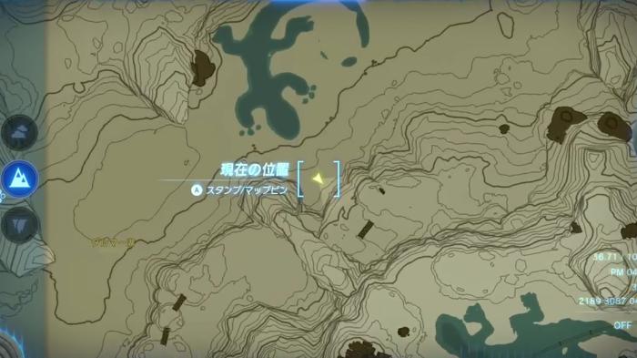 The Legend of Zelda: Tears of the Kingdom Lizard Lakes Enlarged Map