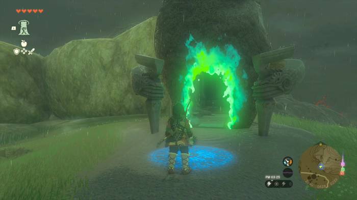The Legend of Zelda: Tears of the Kingdom Makurukis Shrine Entrance