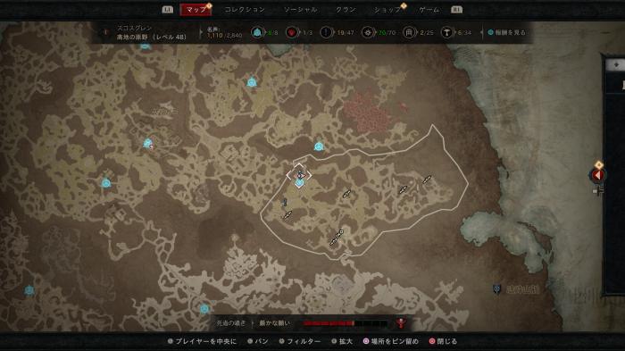 Diablo 4 - Wagered Honor Side Quest Walkthrough Location 1