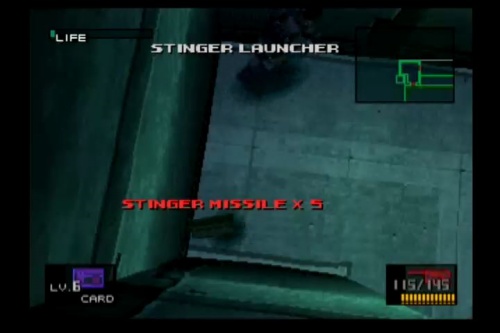 Metal Gear Solid How To Get Stinger MGS1 SAMURAI GAMERS