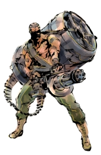 Metal Gear Solid (MGS) - Vulcan Raven (MGS1)