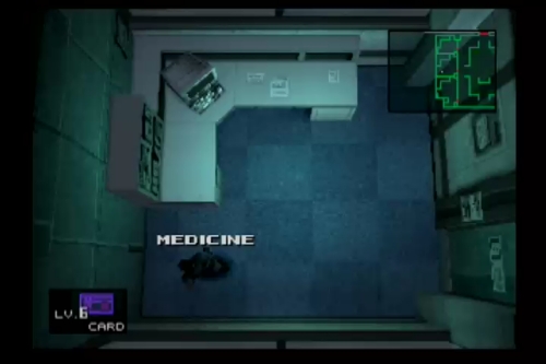 Metal Gear Solid - Cold Medicine Location (MGS1)