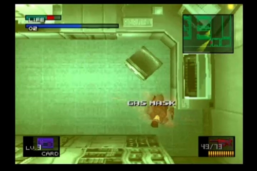 Metal Gear Solid - Gas Mask Location (MGS1)