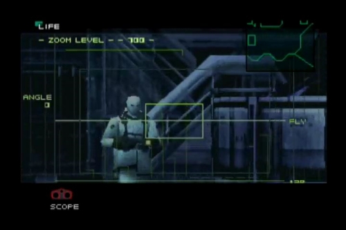 Metal Gear Solid (MGS) - How to Use Scope (MGS1)