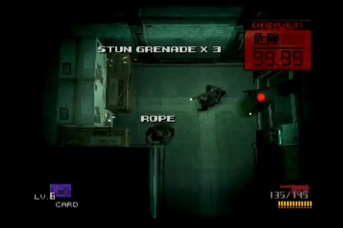 Metal Gear Solid - Rope Location (MGS1)
