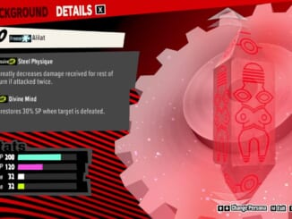 Persona 5 Tactica - Freeze Race Affinity Persona Compendium List