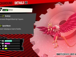 Persona 5 Tactica - Sweep Race Affinity Persona Compendium List