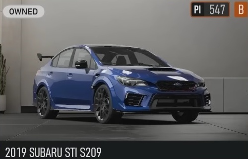 Forza Motorsport 8 - 2019 Subaru STI S209