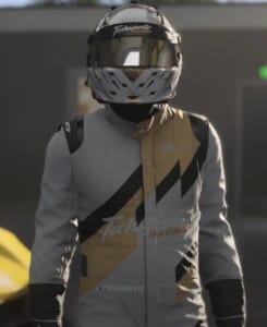 Forza Motorsport 8 - Diagonal Tan Driver Suit