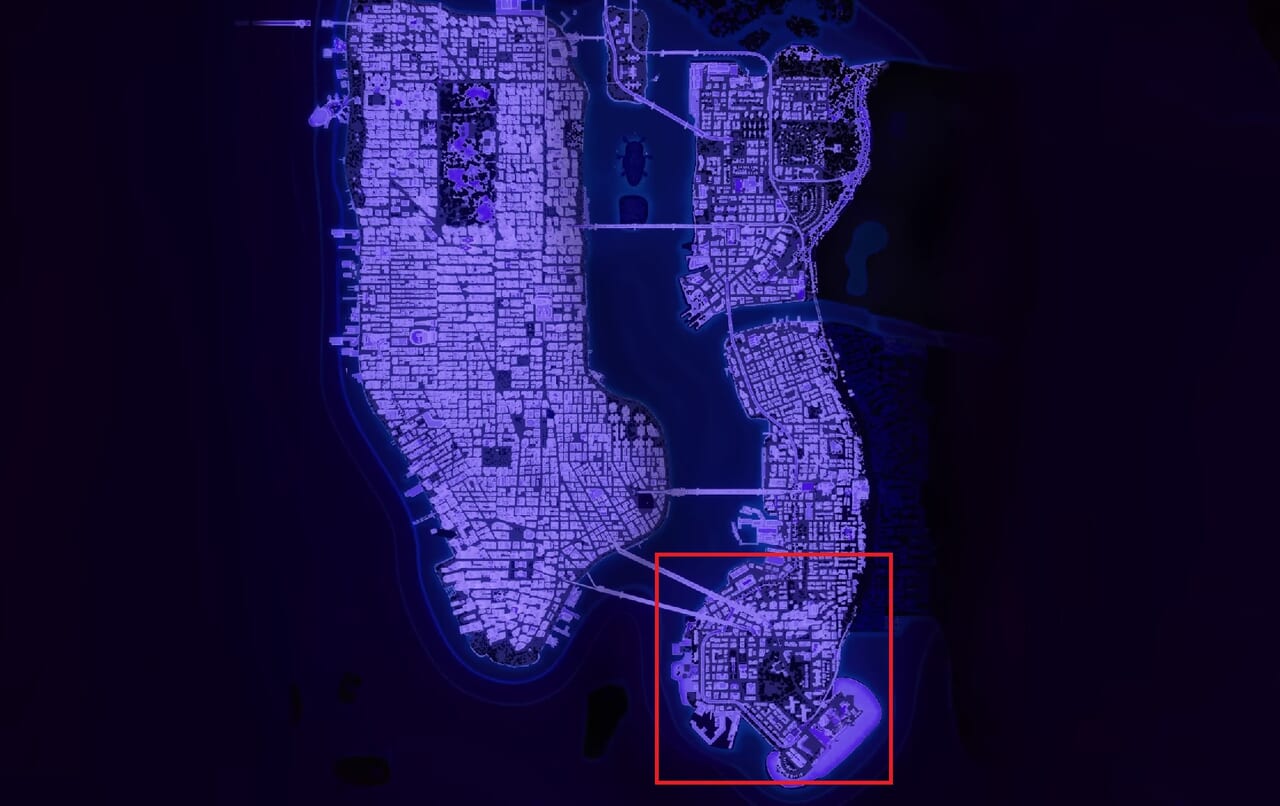Marvel's Spider-Man 2 - Downtown Brooklyn Map (Overworld)