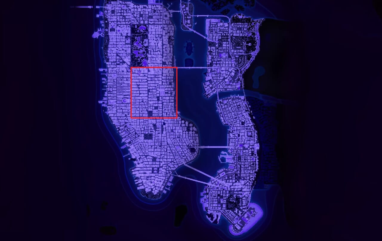 Marvel's Spider-Man 2 - Midtown Map (Overworld)