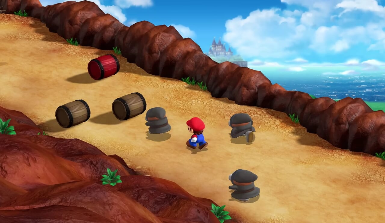 Super Mario RPG Remake - Booster Hill Mini Game