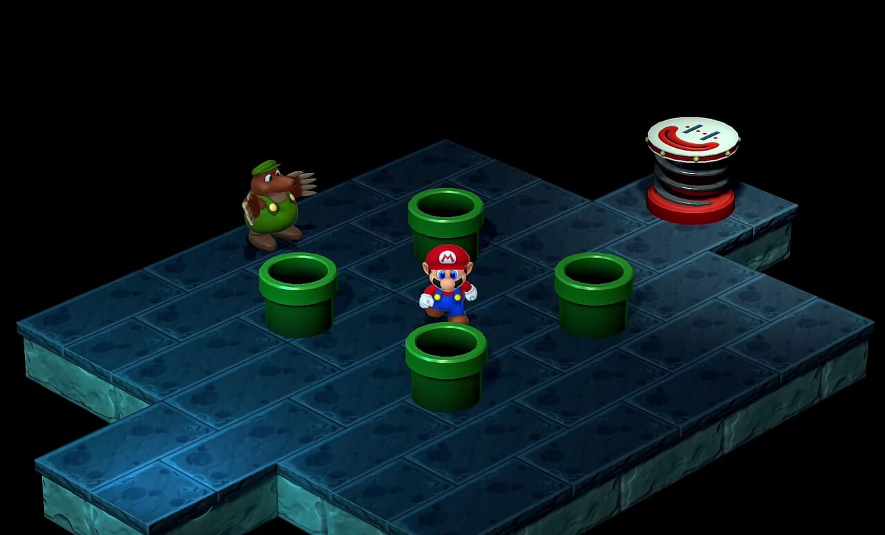 Super Mario RPG Remake - Goomba Thump Mini Game