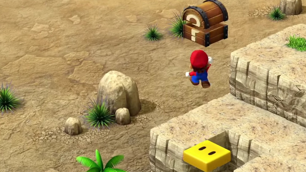 Super Mario RPG Remake - Land's End Hidden Chest 1