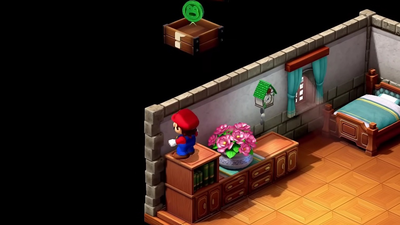 Super Mario RPG Remake - Marrymore Hidden Chest 1