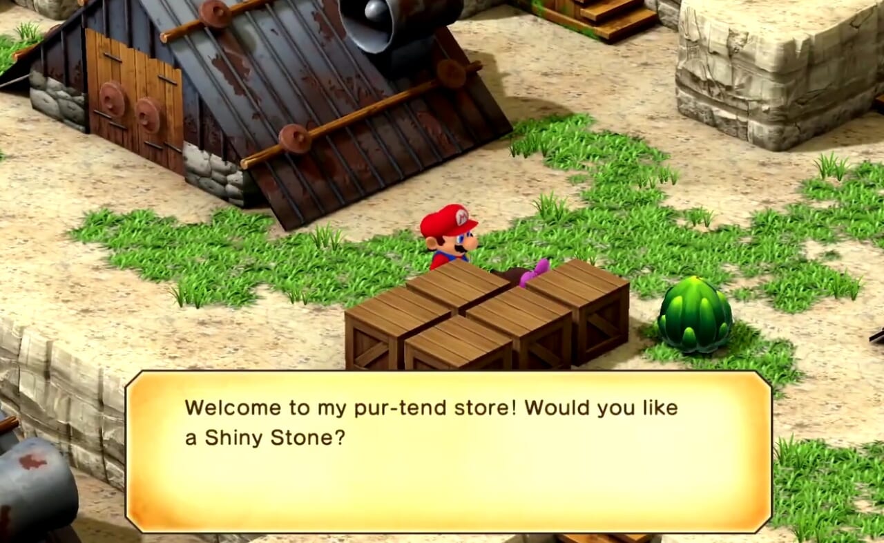 Super Mario RPG Remake - Mole Girl Shop Guide