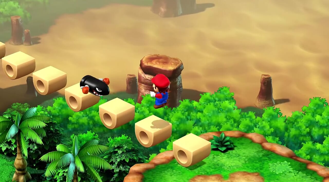 Super Mario RPG Remake - Sky Bridge Mini Game