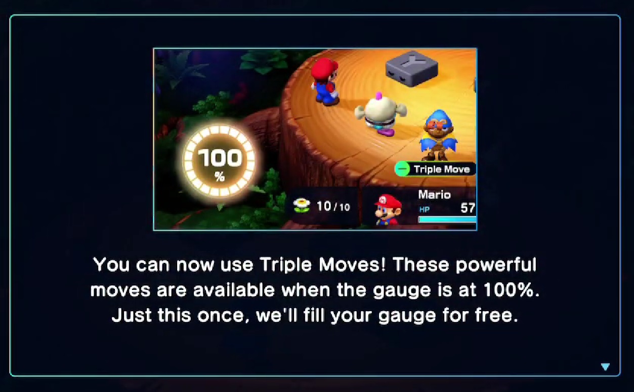 Super Mario RPG Remake - Triple Moves