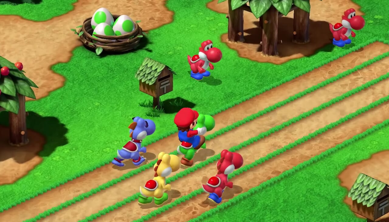 Super Mario RPG Remake - Yoshi Race Mini Game