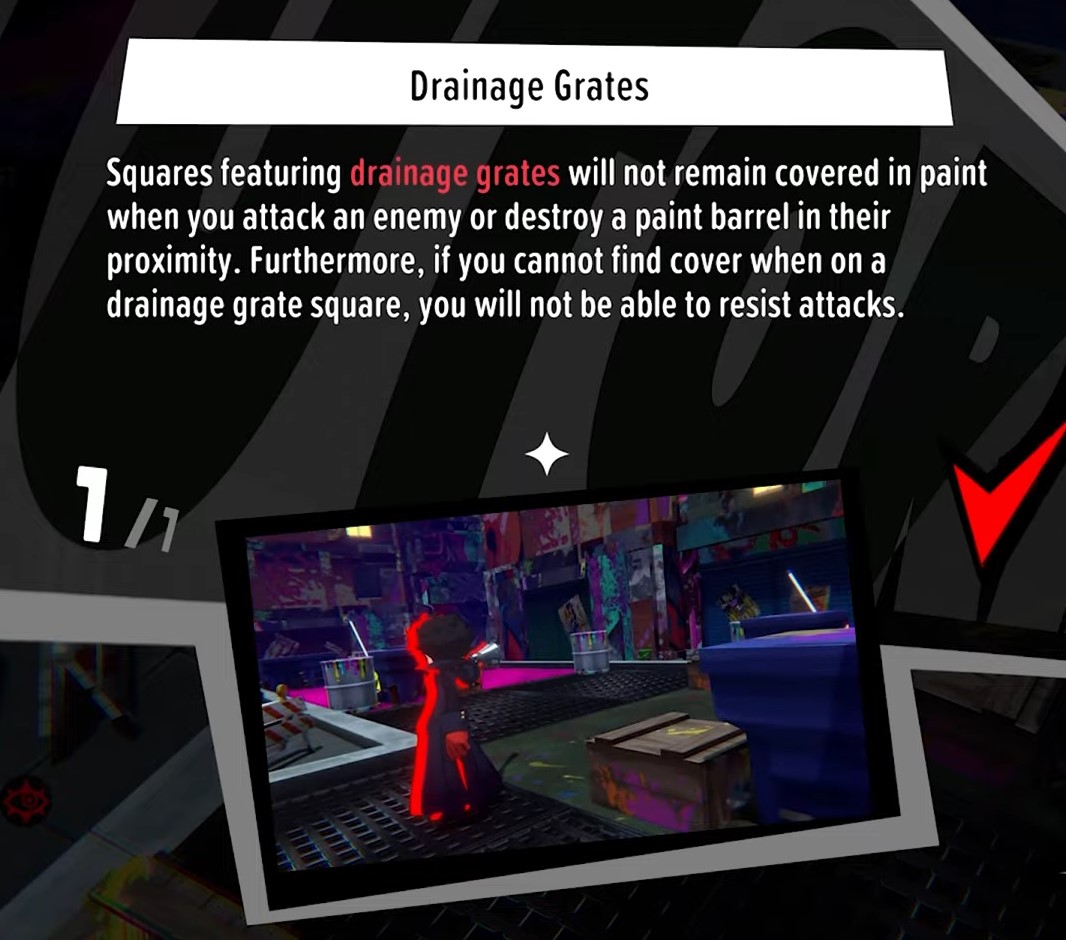 Persona 5 Tactica - Drainage Grates