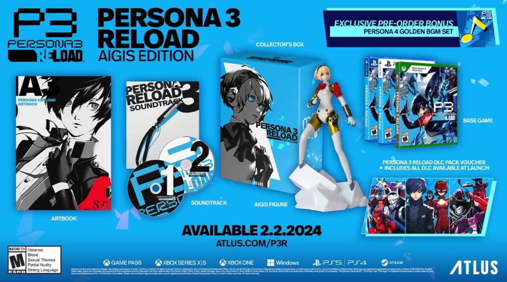 Persona 3 Reload - Game Edition Aigis Physical Version