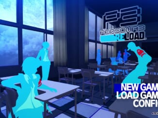 Persona 3 Reload - Main Menu New Game