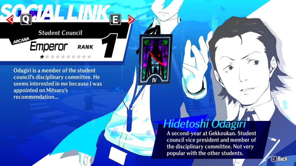 Persona 3 Reload (P3RE, Persona 3 Remake) - Hidetoshi Odagiri Emperor Social Link Guide (Skills, Dialogue Choices, Romance Options)